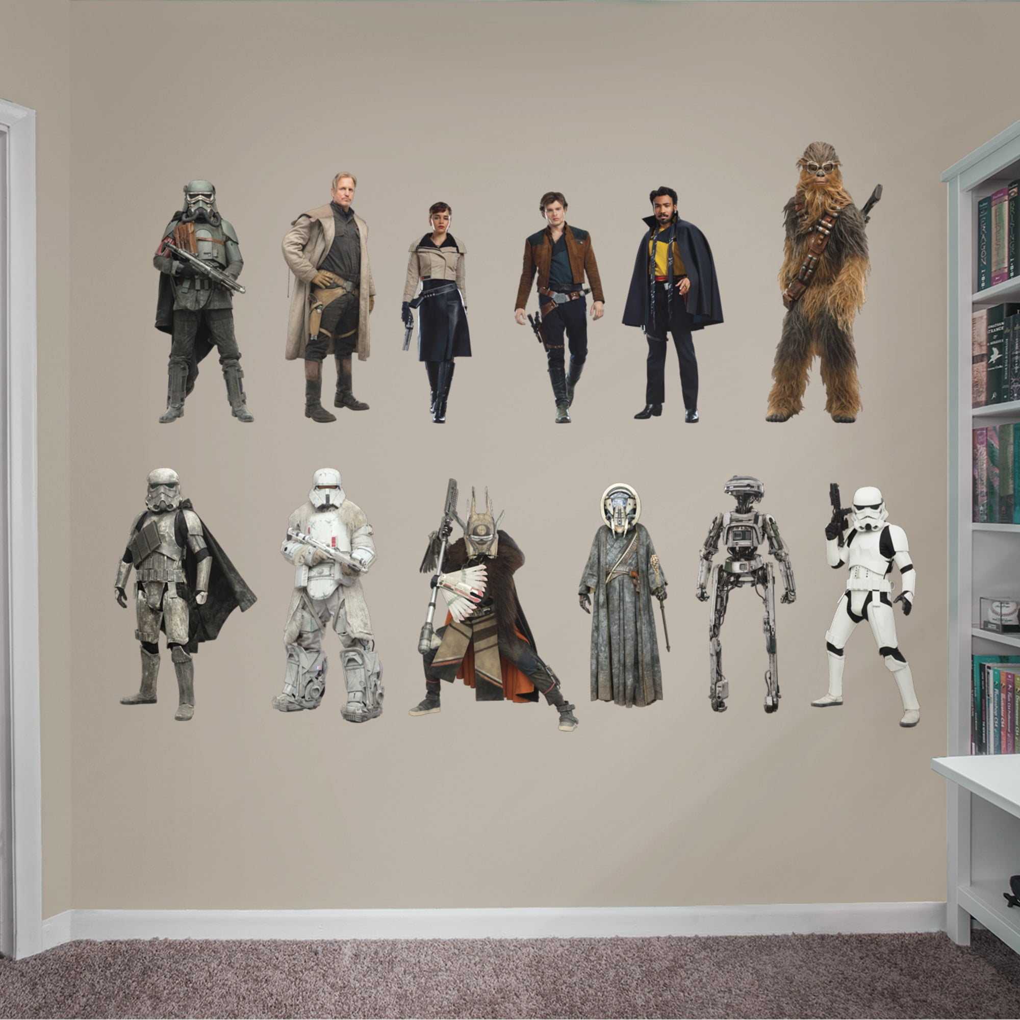 Fathead Solo A Star Wars Story Collection XLarge Officially Licensed Removable Wall Decals