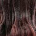 thumbnail image 4 of Stylish Black Brown Long Curly Wigs Women Halloween Cosplay Party Wavy Synthetic Wigs, 4 of 5