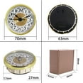 thumbnail image 5 of Reloj de 70 mm Zulema inserto de reloj dorado, 5 of 5