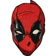 thumbnail image 2 of Deadpool Face Mask Iron-On Patch Marvel Comic Anti-Hero Craft Apparel Applique, 2 of 2