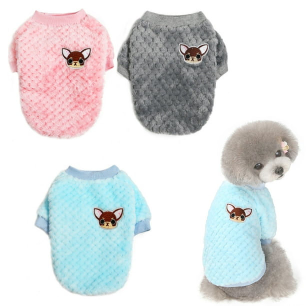 3 pieces of dog winter clothing pet clothing cat small dog pet clothing ...