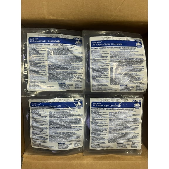 Kay SolidSense Cleaner All Purpose Super Concentrate Cleaner Purple, Case of 4