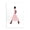 Glamorous Red Fashion Girl, variant on Stupell Industries Art Deco Girl in Pink & Red Canvas Art, 16 x 20, by Simone Elum