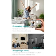 CAMDUCK Wall Outlet Design Security Camera Indoor, 4K Ultra HD, Motion Detection, Night Vision, App Remote Monitoring
