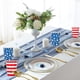 thumbnail image 5 of Juego de cubiertos desechables de papel rojo, blanco y azul para fiestas (26 piezas) | Día de la Independencia, Día de los Caídos, Día de los Veteranos | Cubiertos patrióticos desechables para, 5 of 6