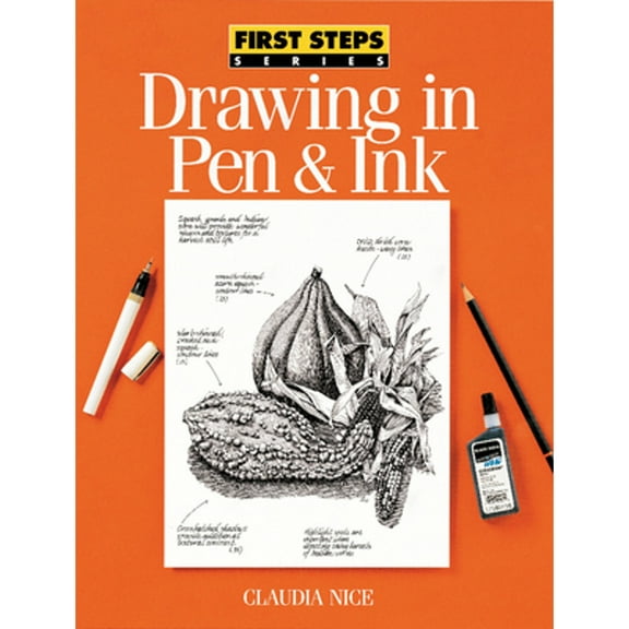Pre-Owned Drawing in Pen & Ink (Paperback 9780891347170) by Claudia Nice