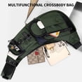 thumbnail image 4 of WITZMAN Sling Bag for Men Crossbody Bag Travel Sling Backpack Slim Chest Bag Lightweight Casual Daypac (B702 Army Green), 4 of 10
