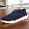 thumbnail image 4 of Zapatos para Malla para Hombre Zapatos Casuales para Correr Transpirables para (azul 41), 4 of 9
