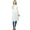 White, variant on Cotton Plain Kurti Tunic Mandarin Collar Ethnic Casual Kurta Blouse