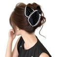 thumbnail image 6 of Large Fabric Bowknot Hair Clip For Women Everyday Hair Styling Comfortable Ponytail Holder for Formal Event Casual Wear, 6 of 9