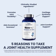 1MD Nutrition MoveMD - Joint Health Supplement - Doctor Formulated | with Collagen, Astaxanthin, and More | 30 Capsules (2-Pack)