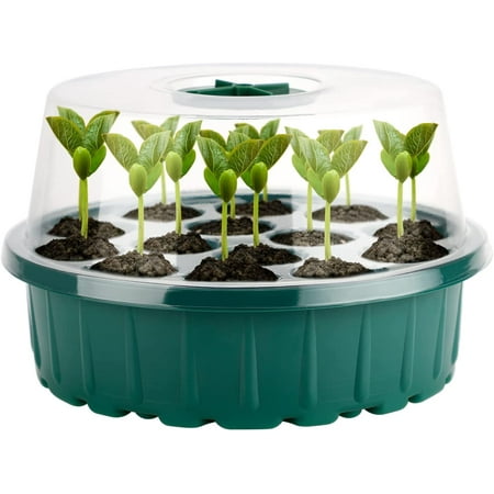 3Pack Seed Starter Tray Seedling Starter Kits with Dome and Base ...