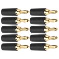 thumbnail image 1 of Banana Connector Banana Plug Set Banana Plug Connector Solder Banana Plug 10Pcs Banana Plug 2.5mm Gold Plated Brass Solder Type Male Connector Accessory Set Kit, 1 of 8