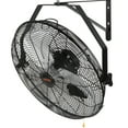 thumbnail image 3 of VEVOR Wall Mount Fan, 18 Inch,3-speed High Velocity Max. 4150 CFM, Waterproof Oscillating Industrial Wall Fan, Commercial or Residential for Warehouse, Greenhouse, Workshop, Patio, Black, ETL Listed, 3 of 8