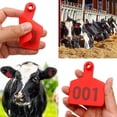 thumbnail image 4 of Ear Tags For Cattle Numbers Plastic Livestock Ear Tag Cow Ear Tags For Personalized Marking Animal Tag, 4 of 7