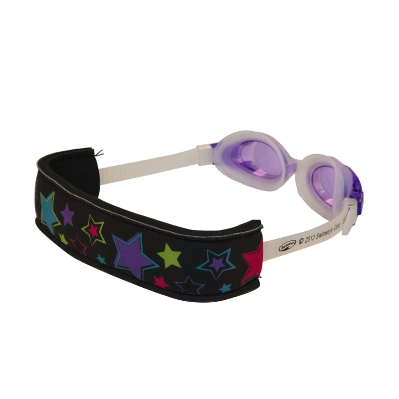 Swimways Gogglemate Swim Goggles for Kids with Strap Purple by