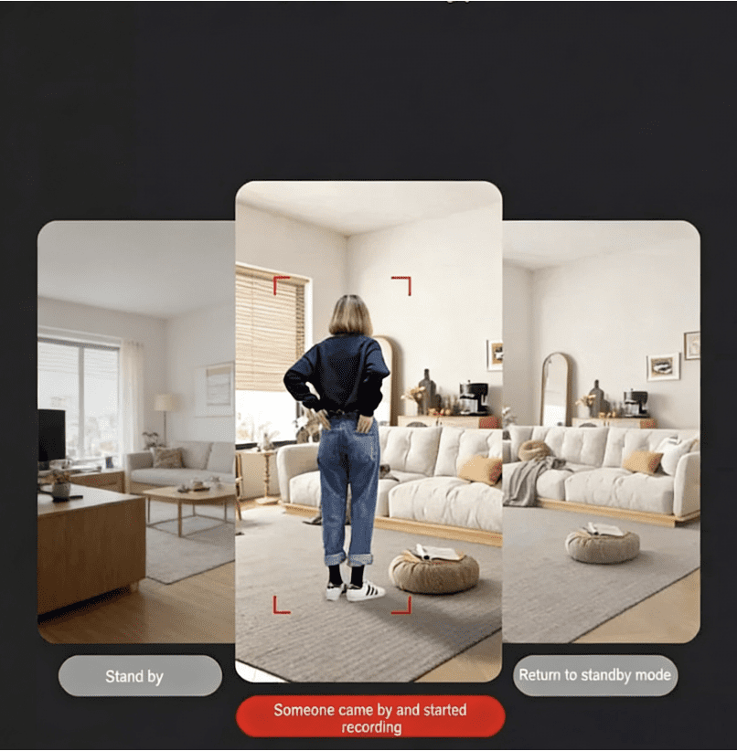 2026 Ultra-Invisible Camera, No Plug Required, Mini Discreet Security Camera with Night Vision,Mini Camera Body Cam Surveillance Cameras for Indoor/Wireless Indoor Security Camera for Pet/Baby/Nanny