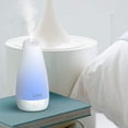 thumbnail image 2 of Pure Enrichment PureSpa Essential Oil Diffuser - Compact Air Deodorizer with 100ml Water Tank, Mood-Boosting Ionizer and Optional Color-Changing Light - Lasts Up to 7 Hours with Auto Safety, 2 of 8