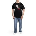 thumbnail image 5 of CafePress - CALI STATE W BEAR Pajamas - Men's Dark Loose Fit Cotton Pajama Set, 5 of 7