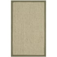 thumbnail image 6 of SAFAVIEH Natural Fiber Juniper Border Sisal Area Rug, Natural/Green, 2'6" x 4', 6 of 9