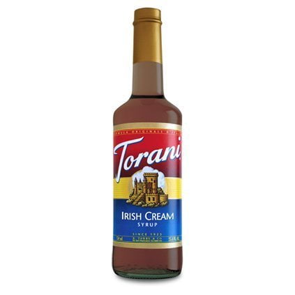 Torani Irish Cream Syrup (1 Single 750 ml bottle) by