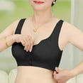thumbnail image 6 of AINIYS Lift and Support Push-Up Bra Plus Size Armpit Fat Control Bra Secure Fit Bra for Women Breathable Everyday Bras Bralette Front Clousure Cleavage Bra Black XL, 6 of 8