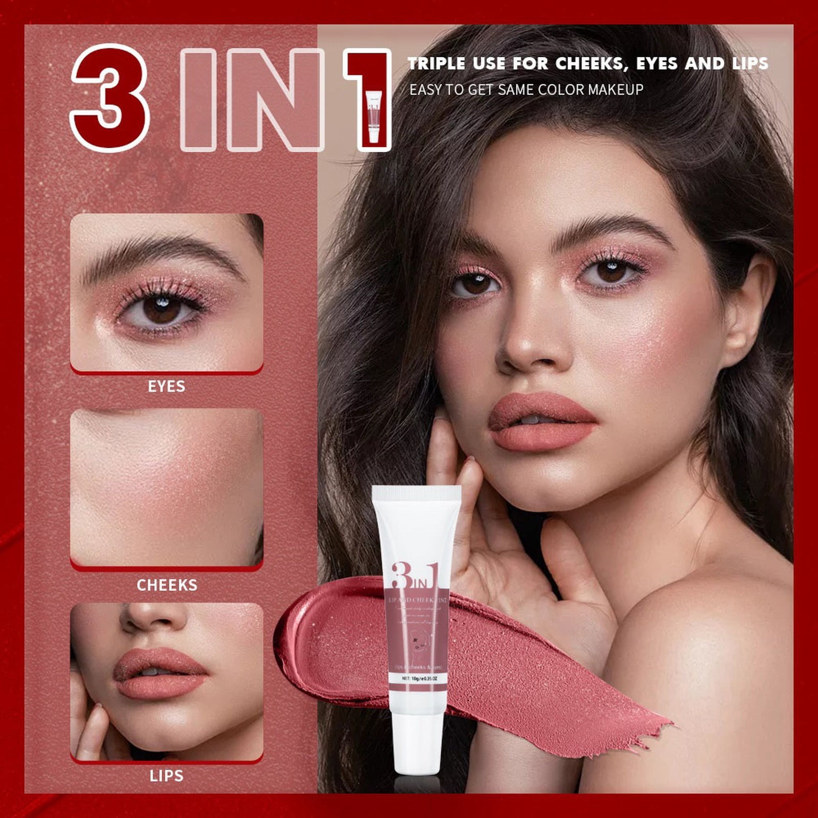 Lip Gloss Scents Korean Gloss Water Lip Stain Lip Liner Concealer for Women Spiced Petal Lipstick Butter Gloss Lip Gloss Moisturizing Lipstick Velour Roller Gothic Makeup Heart Lip Gloss Lipstick