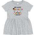 thumbnail image 3 of Inktastic My Aunt Graduated and I'm Super Proud Girls Baby Dress, 3 of 5
