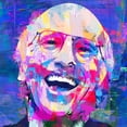 thumbnail image 4 of Stephen Chambers 26x26 Black Modern Wood Framed Wall Art Titled - Larry David, 4 of 6