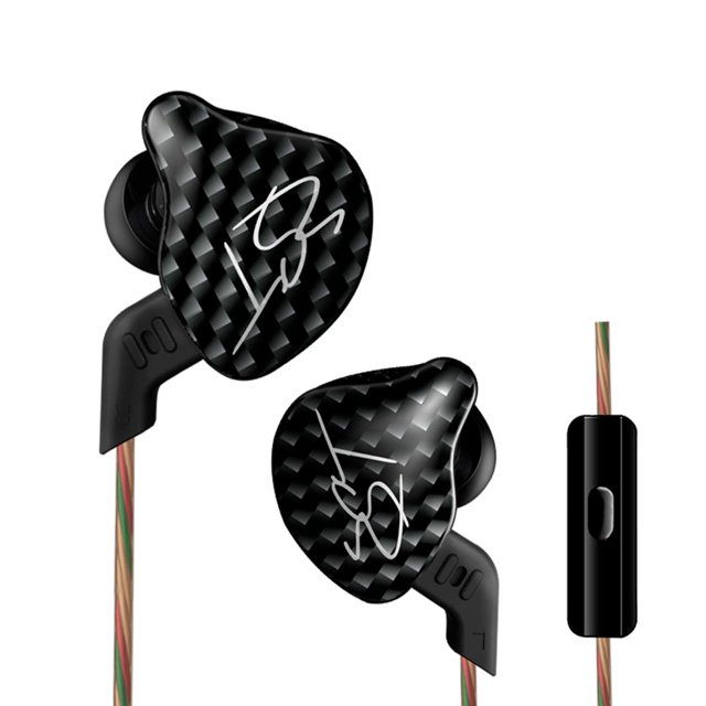 Audífonos Híbridos Binden ZST Pro Dual Drivers Gamer Negro Con Micrófono