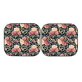 thumbnail image 7 of Haiem Rose Flowers Car Windshield Sun Shade (2 Pieces) Foldable Windshield Sun Shade Car Accessories for Truck SUV Pickup-Small, 7 of 7