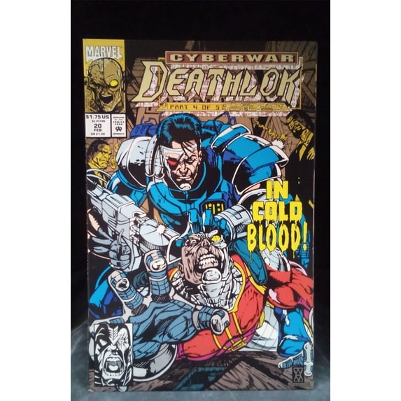 Pre-Owned Deathlok #20 1993 Marvel Comics Comic Book - Walmart.com