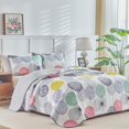 thumbnail image 2 of Juego de colcha UOZZI BEDDING, reversible, tamaño king, 102 x 90, 2 fundas, 2 of 9