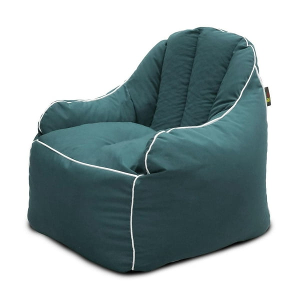 Lounge & Co Bluff Teal Bean Filled Chair