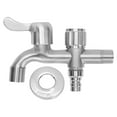 thumbnail image 2 of Grifo De Agua Para Lavadora, Salidas Dobles De Grifo De Alta Eficiencia Para El Hogar, 2 of 7