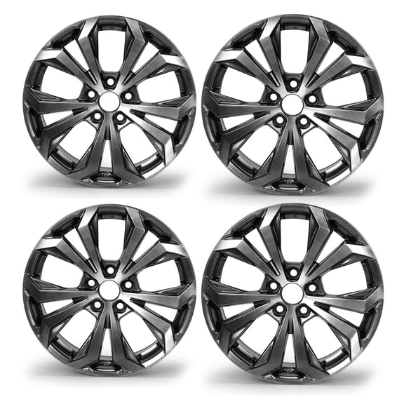 4-Pack 18" Replacement Wheel Rim for 2022-2025 Toyota RAV4 4261A0R160, 18x7-inch 5-Lug Alloy Rim ET35.5