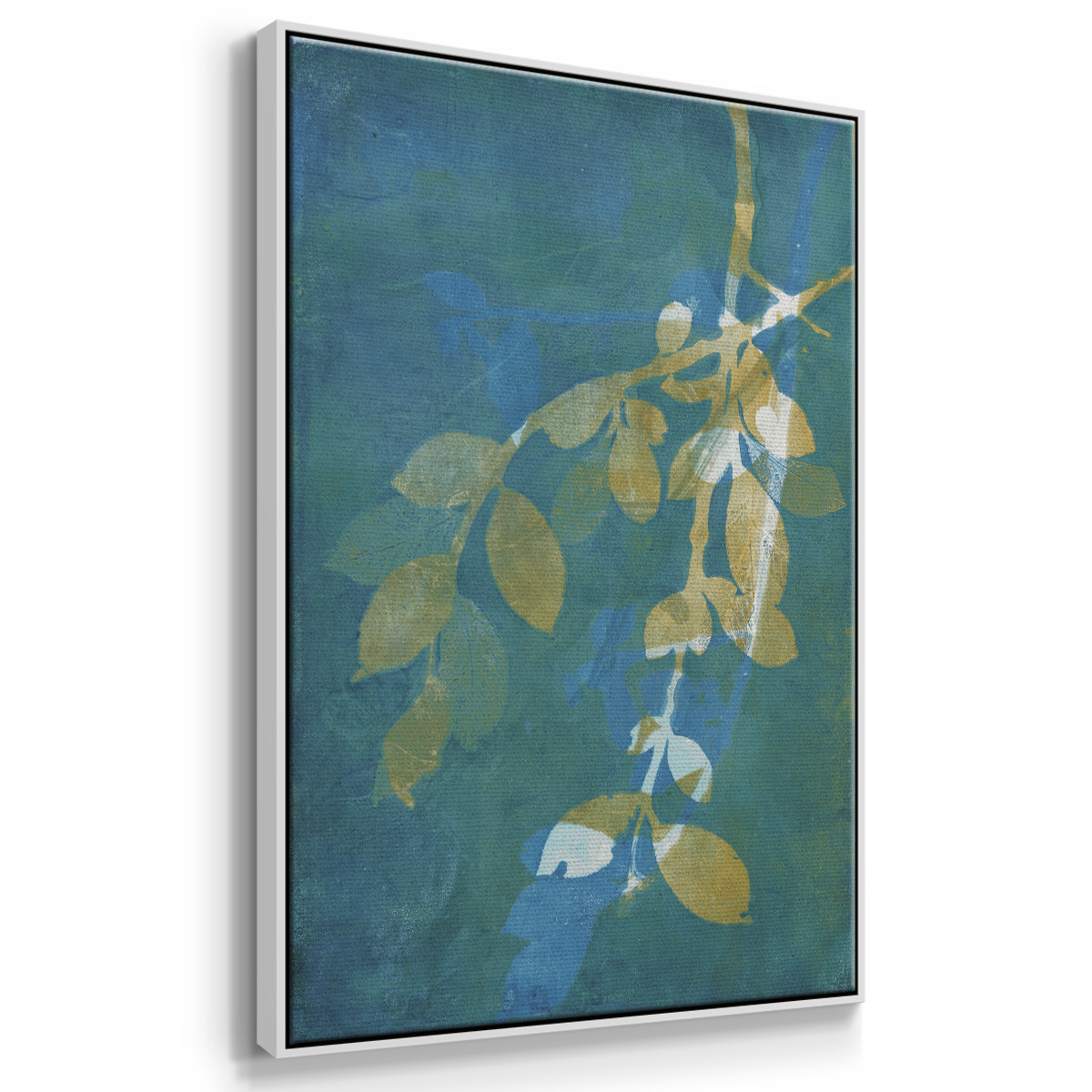 Branching Out XX Framed Premium Gallery Wrapped Canvas - Ready to Hang - 27 x 41 - White Floating Frame