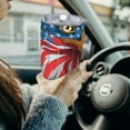 thumbnail image 6 of Goofa Eagle Head With American Flag for 20 oz Skinny Tumbler Stainless Steel Coffee Mug Slim Vacuum Insulated Travel Cup Car Cup-Without Straw, 6 of 8