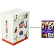 The Big Bang Theory Complete Series DVD Box Set Seasons 1-12   Free Bonus Power 5 DVD