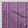 thumbnail image 4 of oneOone Viscose Jersey Purple Fabric Aaian Batik Craft Projects Decor Fabric Printed By The Yard 60 Inch Wide, 4 of 4