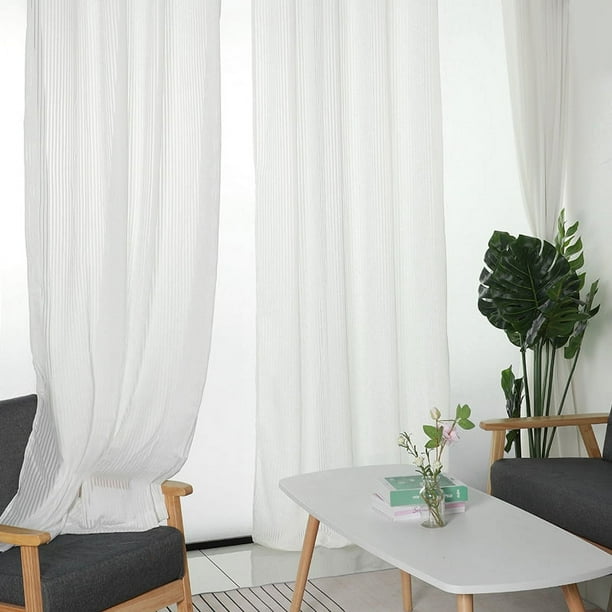Persiana de rayas con sombreado vertical, mampara para ventana de ensueño, cortina impermeable para exterior, mampara para ventana blanca, combina con todo