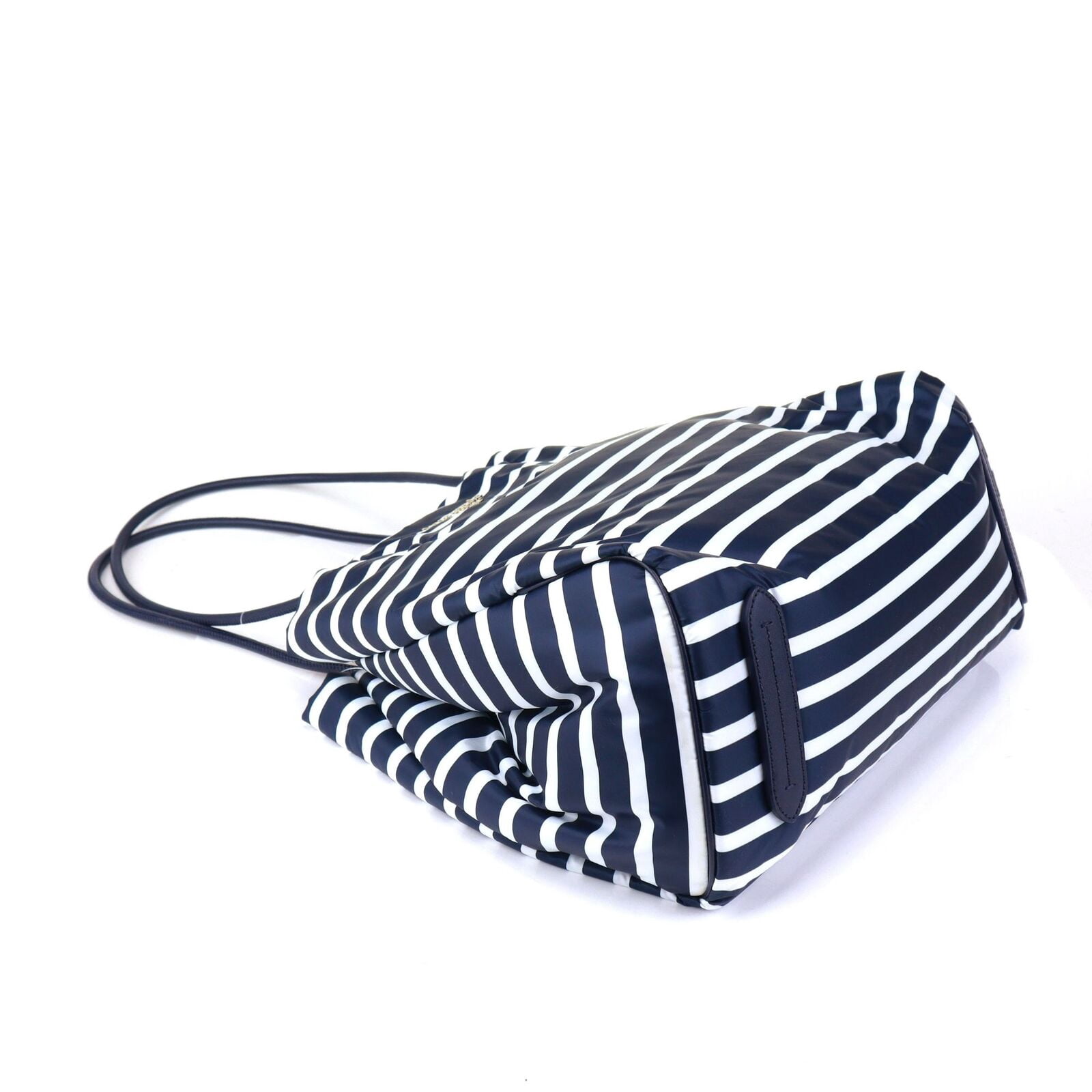 NWT Kate Spade EVERYTHING PUFFY STRIPE Large Tote Navy Stripe