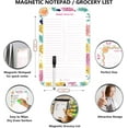 thumbnail image 3 of StriveZen Magnetic Refrigerator Calendar Set, 24-Month Planner 2026-2027, Monthly Paper Pad with Dry Erase Notepad & Marker, 16x12 in, 3 of 10