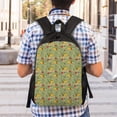 thumbnail image 4 of Lafuoo Taco Pattern Single-sided Backpack, Waterproof with Computer Compartment, Suitable for Business, Travel, Sports-One Size, 4 of 6