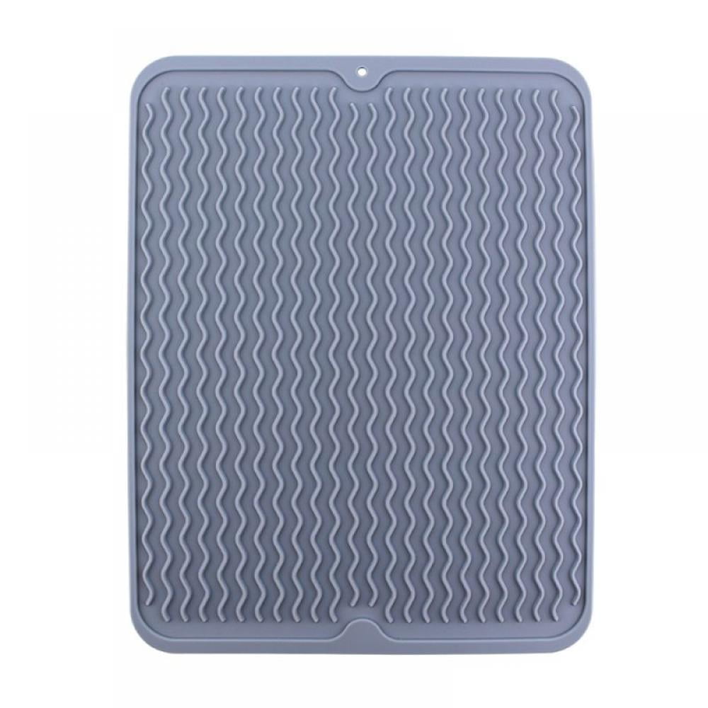 Silicone Dish Drying Mat Multiple Usage Drying Mat Drain Pad Easy to