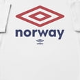 thumbnail image 2 of Umbro Mens Norway Diamond Logo T Shirt (White, S-XXXL), 2 of 4