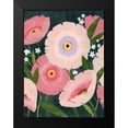 thumbnail image 2 of Popp, Grace 15x18 Black Modern Framed Museum Art Print Titled - Nighttime Blooms I, 2 of 5
