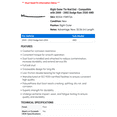 thumbnail image 2 of Right Outer Tie Rod End - Compatible with 2000 - 2002 Dodge Ram 2500 4WD 2001, 2 of 2