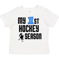 thumbnail image 3 of Inktastic My 1st Hockey Season Boys Toddler T-Shirt, 3 of 5