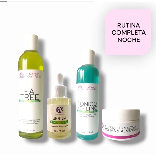 Kit Skincare Noche Morgan Cosmetics
